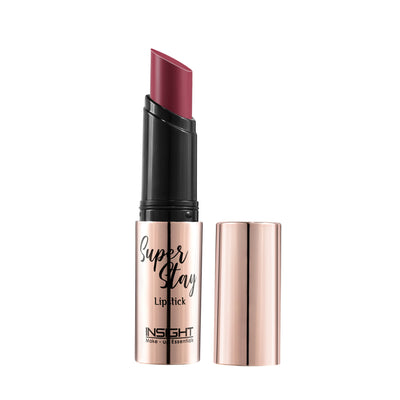 Insight Cosmetics Super Stay Lipstick, Long Lasting Lightweight Transferproof Formula - Ari