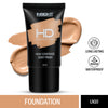 Insight Cosmetics Hd Foundation, Dewy Weightless Finish, Waterproof & Long Wear - Ln 10