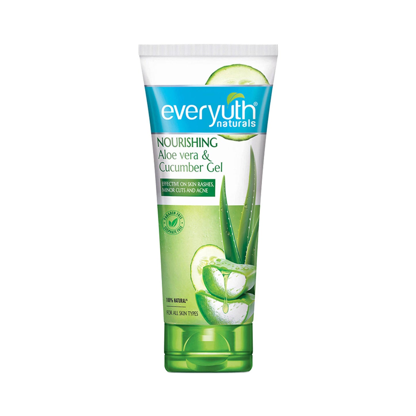 Everyuth Naturals Nourishing Aloe Vera & Cucumber Gel - Aloe Vera gel with Cucumber Extracts