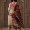 Dhiyona IE Women Geometric Printed Kurta with Trousers & Dupatta