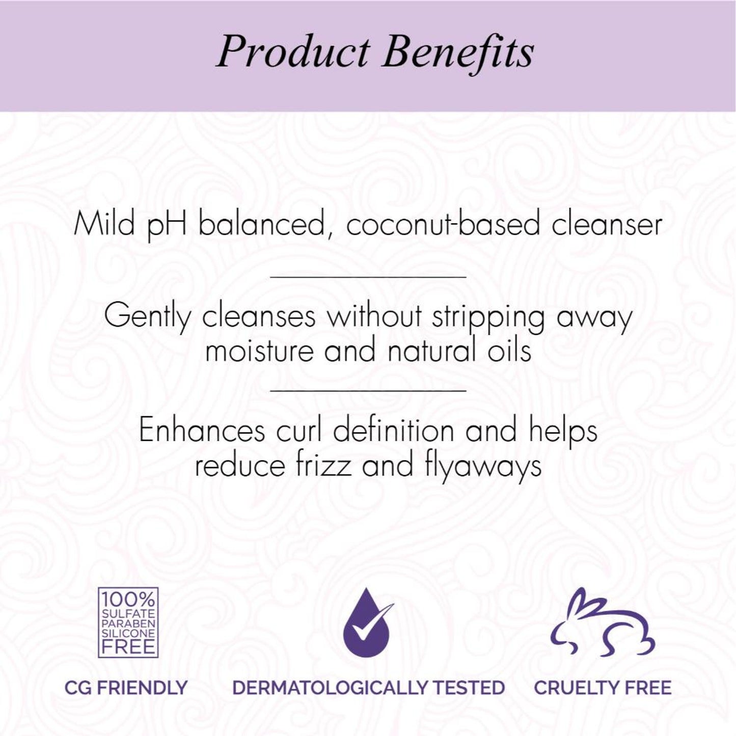 Curl Up Moisturising Curly Hair Shampoo - For Wavy & Curly Hair - Sulfate Paraben And Silicone Free