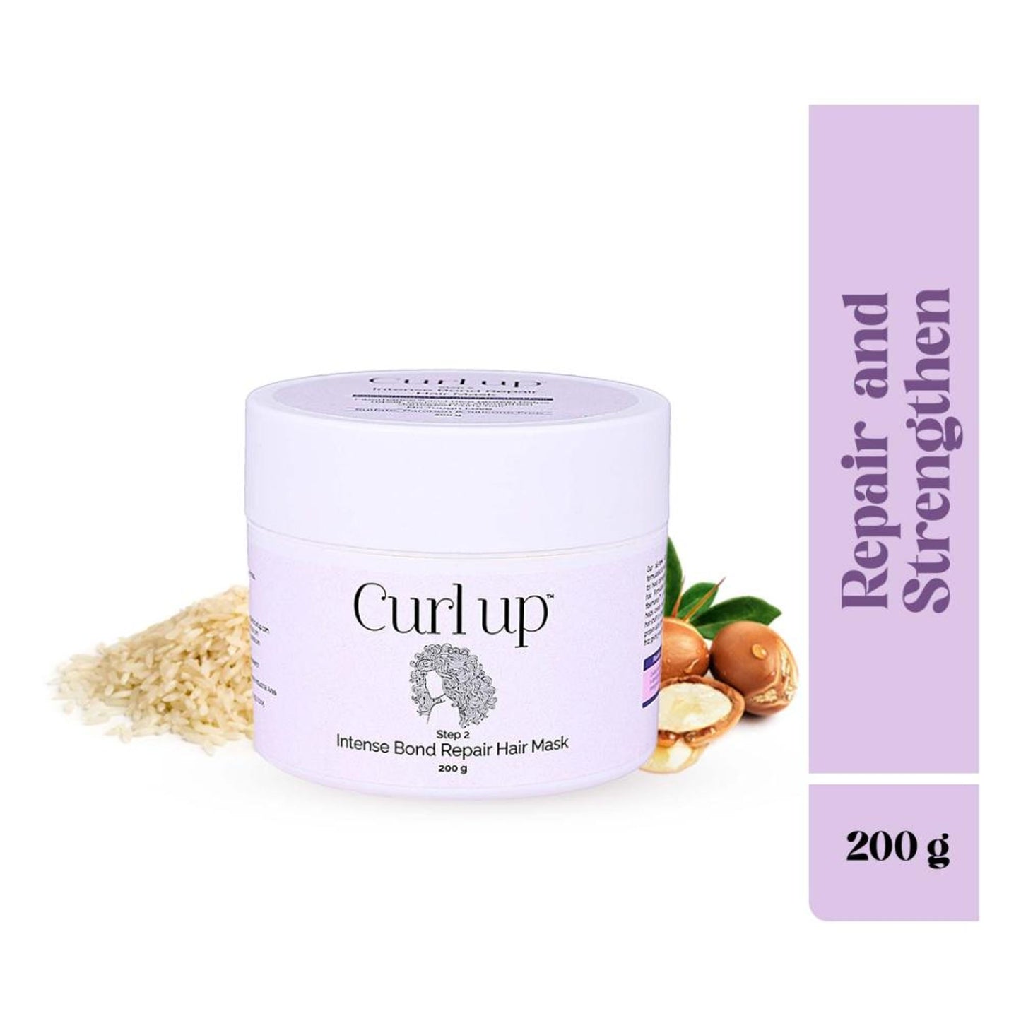 Curl Up Intense Bond Repair Hair Mask