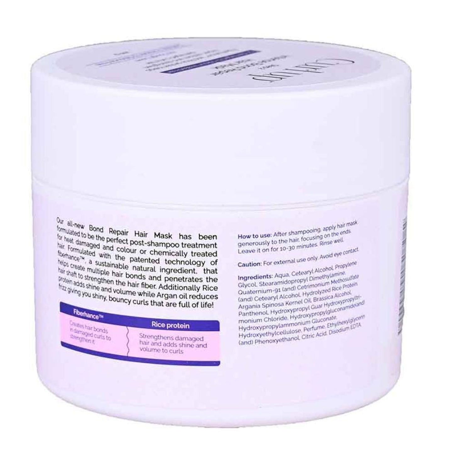 Curl Up Intense Bond Repair Hair Mask
