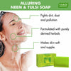 Vaadi Herbals Super Value Pack Of 6 Alluring Neem - Tulsi Soap