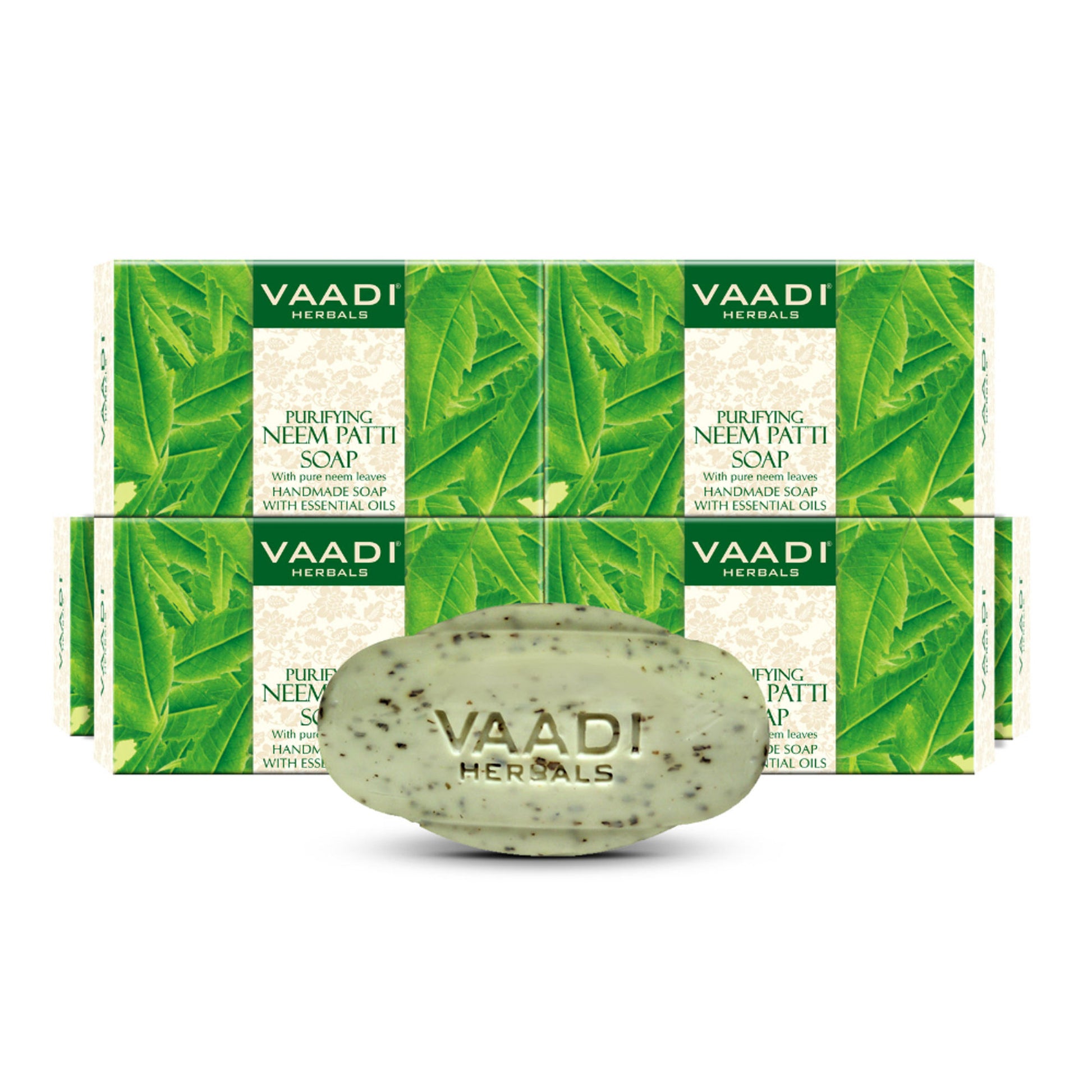 Vaadi Herbals Super Value Pack Of 6 Alluring Neem - Tulsi Soap