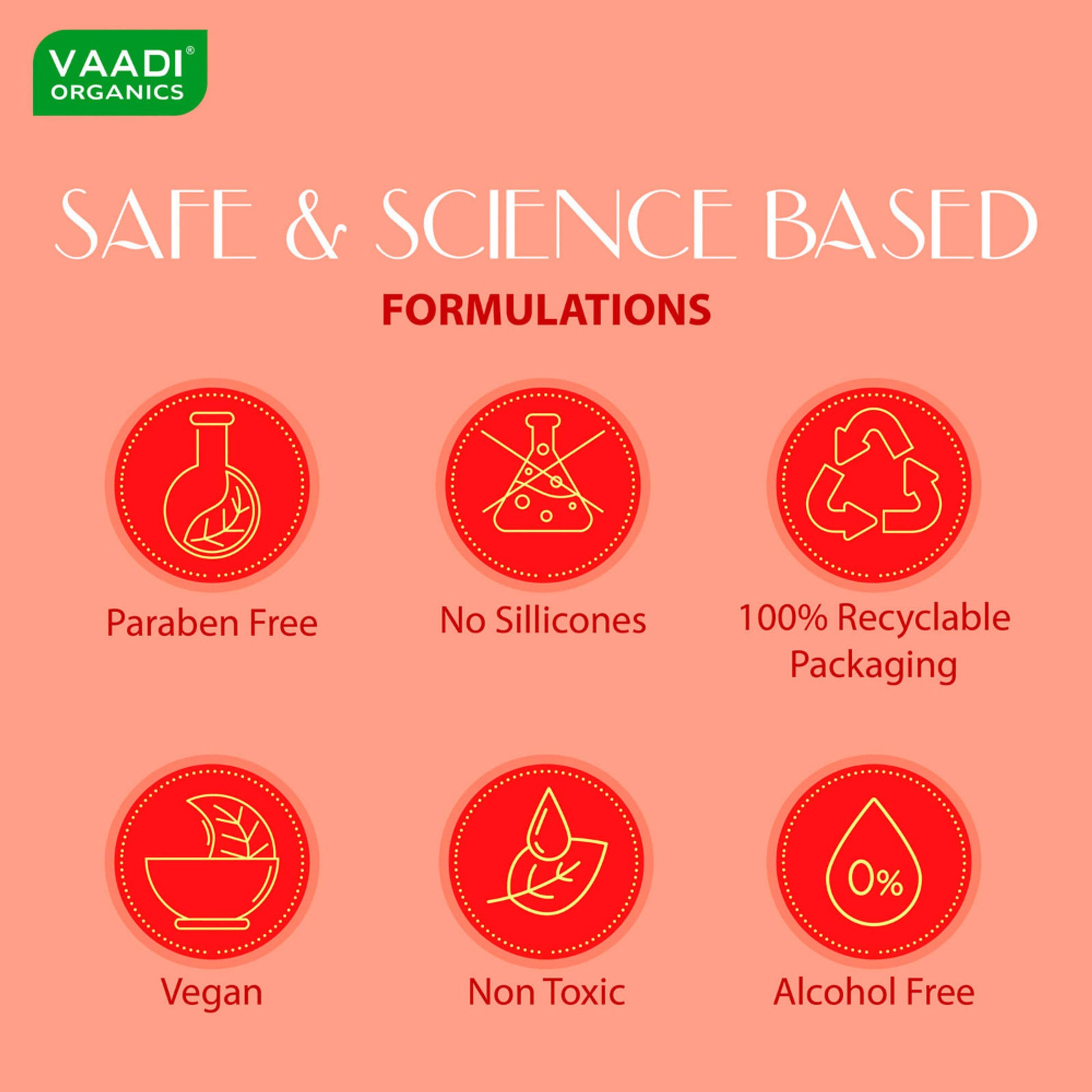 Vaadi Herbals Super Value Pack Of 6 Enchanting Rose Soaps