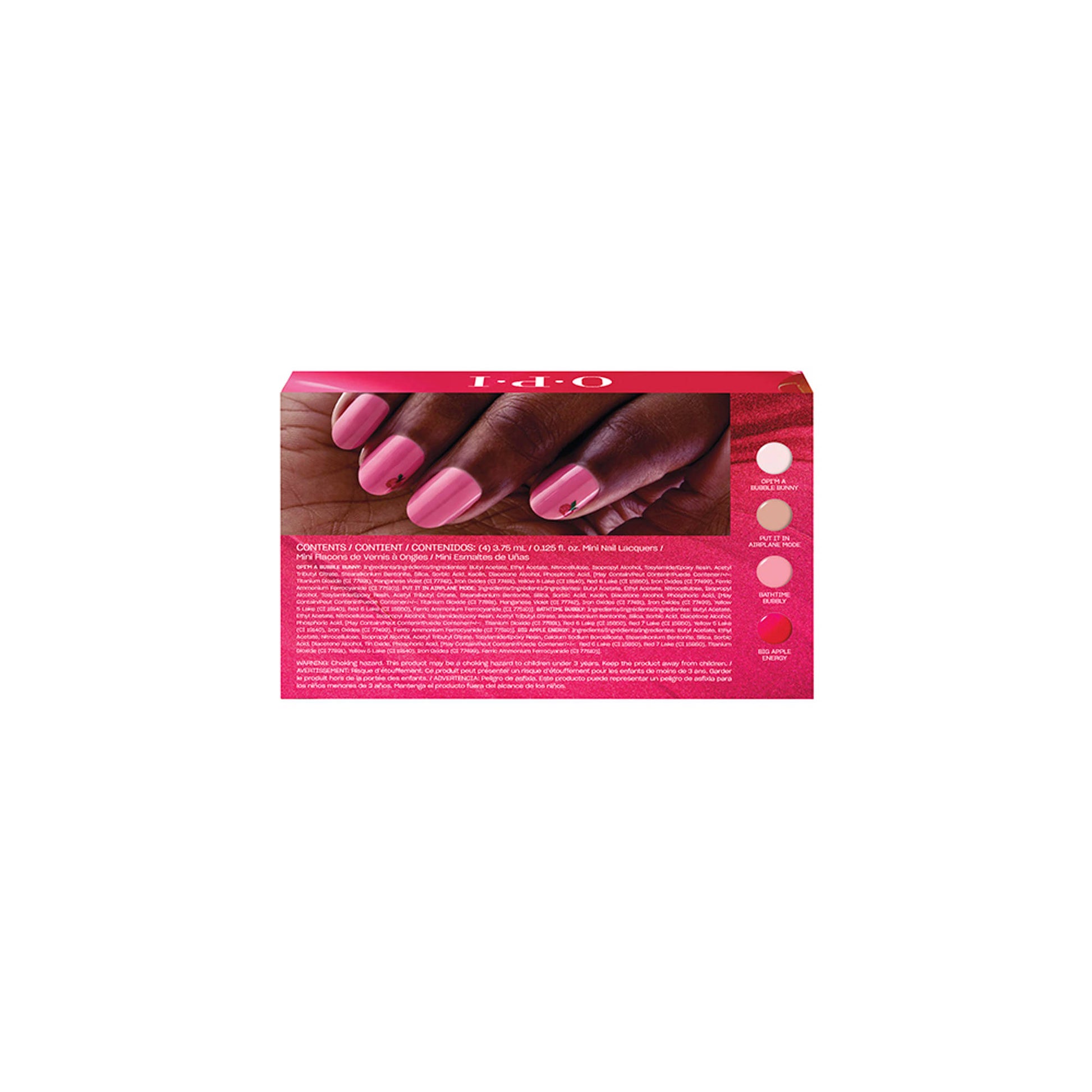 O.P.I The New Opicons Collection Nail Lacquer Mini Gift Pack Of 4 Nail Polish Set