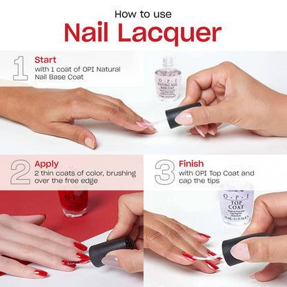 O.P.I The New Opicons Collection Nail Lacquer Mini Gift Pack Of 4 Nail Polish Set