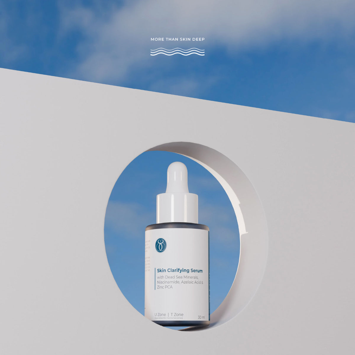SeaSoul Clarifying Serum With Dead Sea Minerals, Niacinamide & Azelaic Acid
