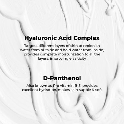 SeaSoul Oil Free Gel Hydration With Dead Sea Minerals, Hyaluronic Acid & Vitamin B5