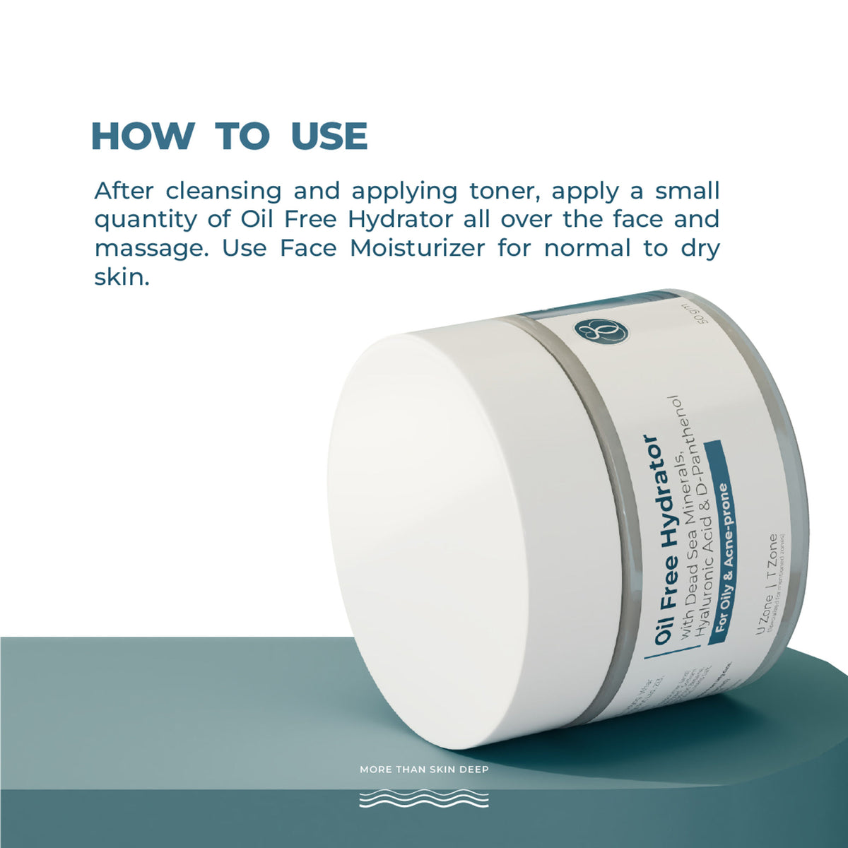 SeaSoul Oil Free Gel Hydration With Dead Sea Minerals, Hyaluronic Acid & Vitamin B5