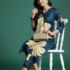 Dhiyona IE Floral Printed Kurta with Trousers