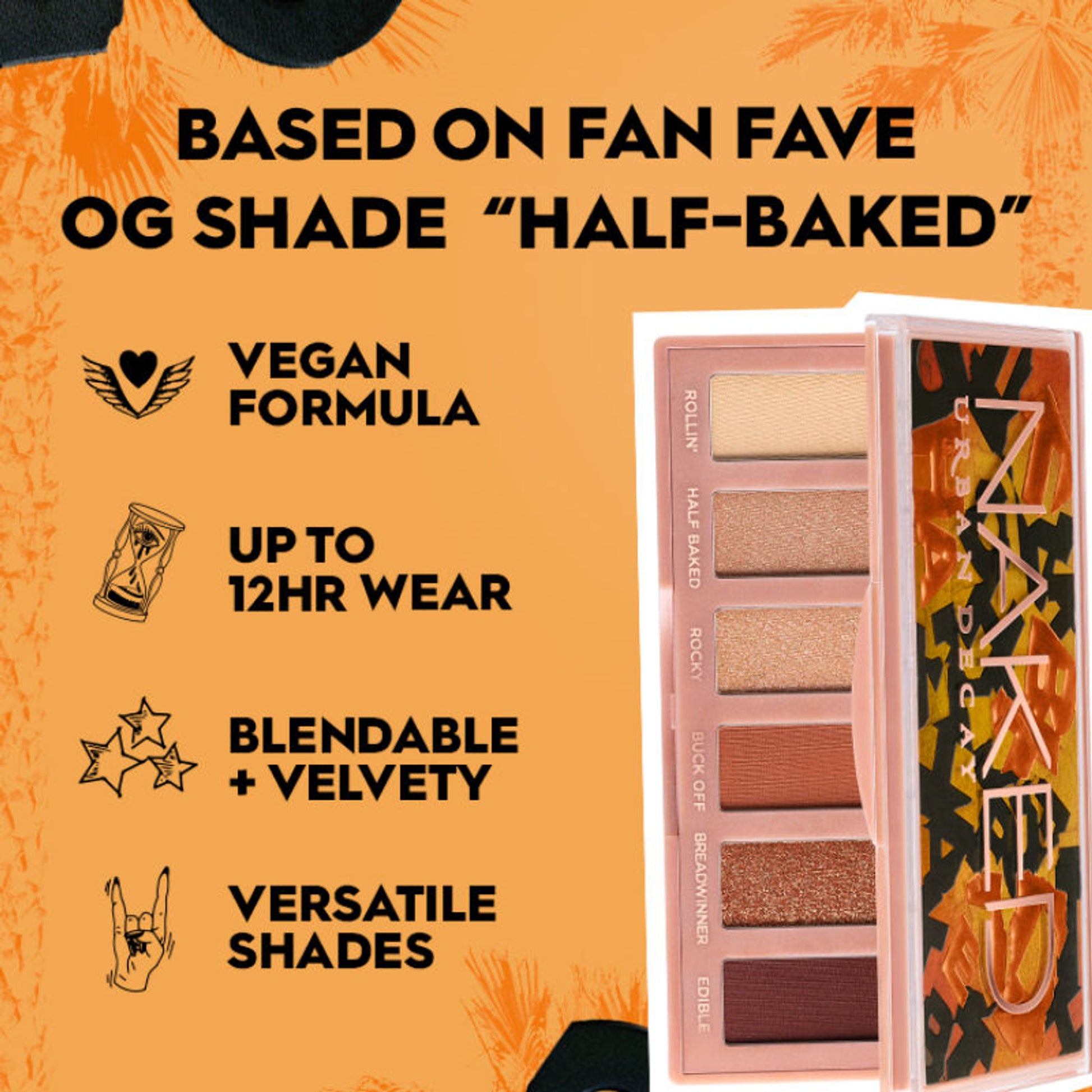 Urban Decay Naked Mini Es Palette - Half Baked