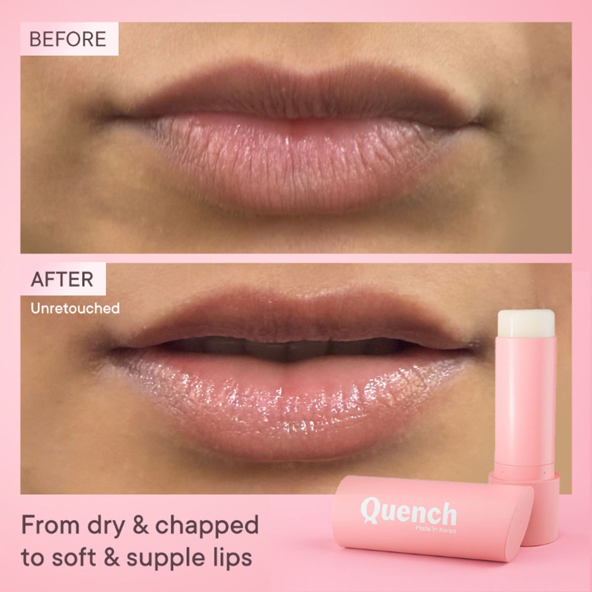 Quench Brightening Lip Balm With SPF 60+ PA++++ - Bare Bliss