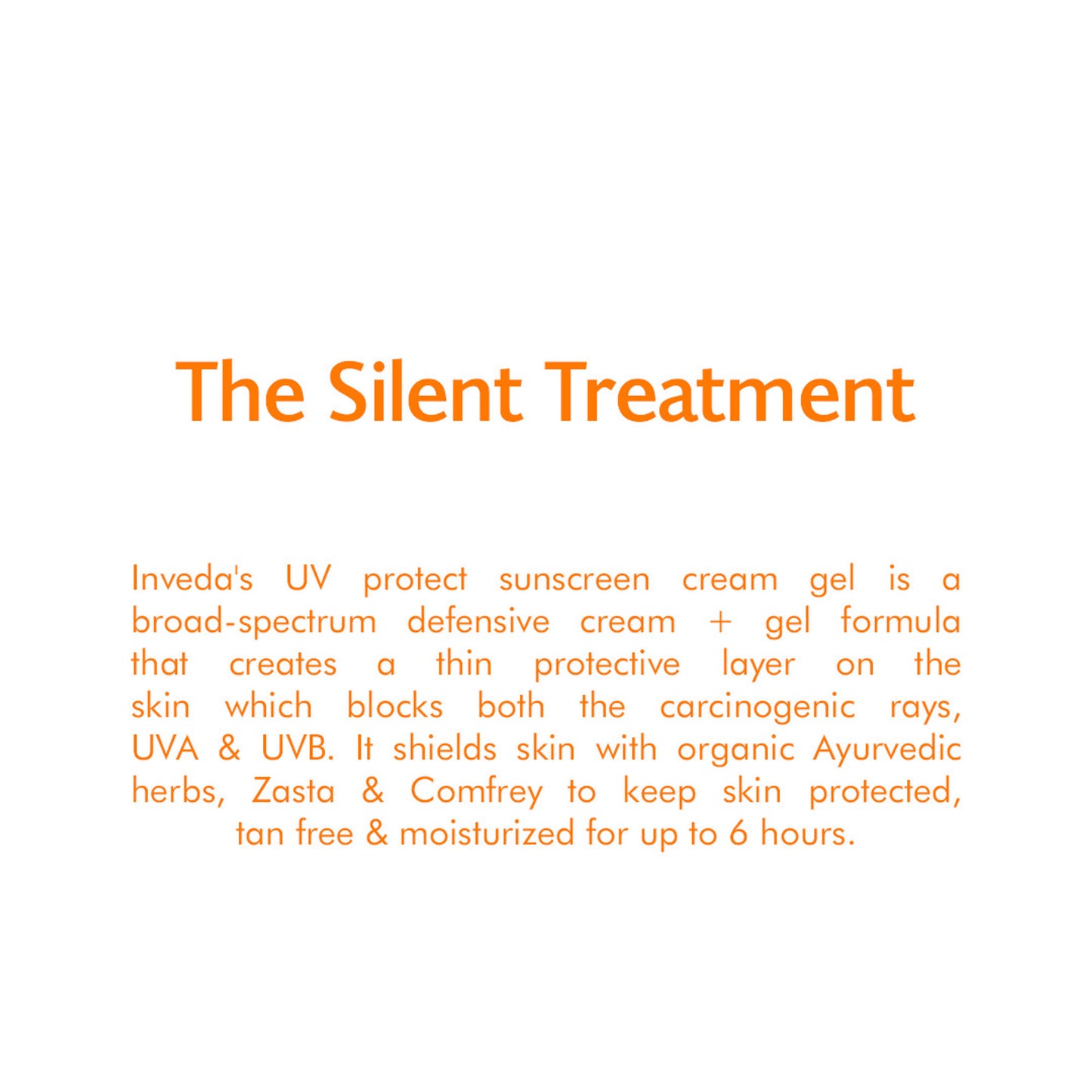 Inveda Sun Screen Cream Gel SPF 50