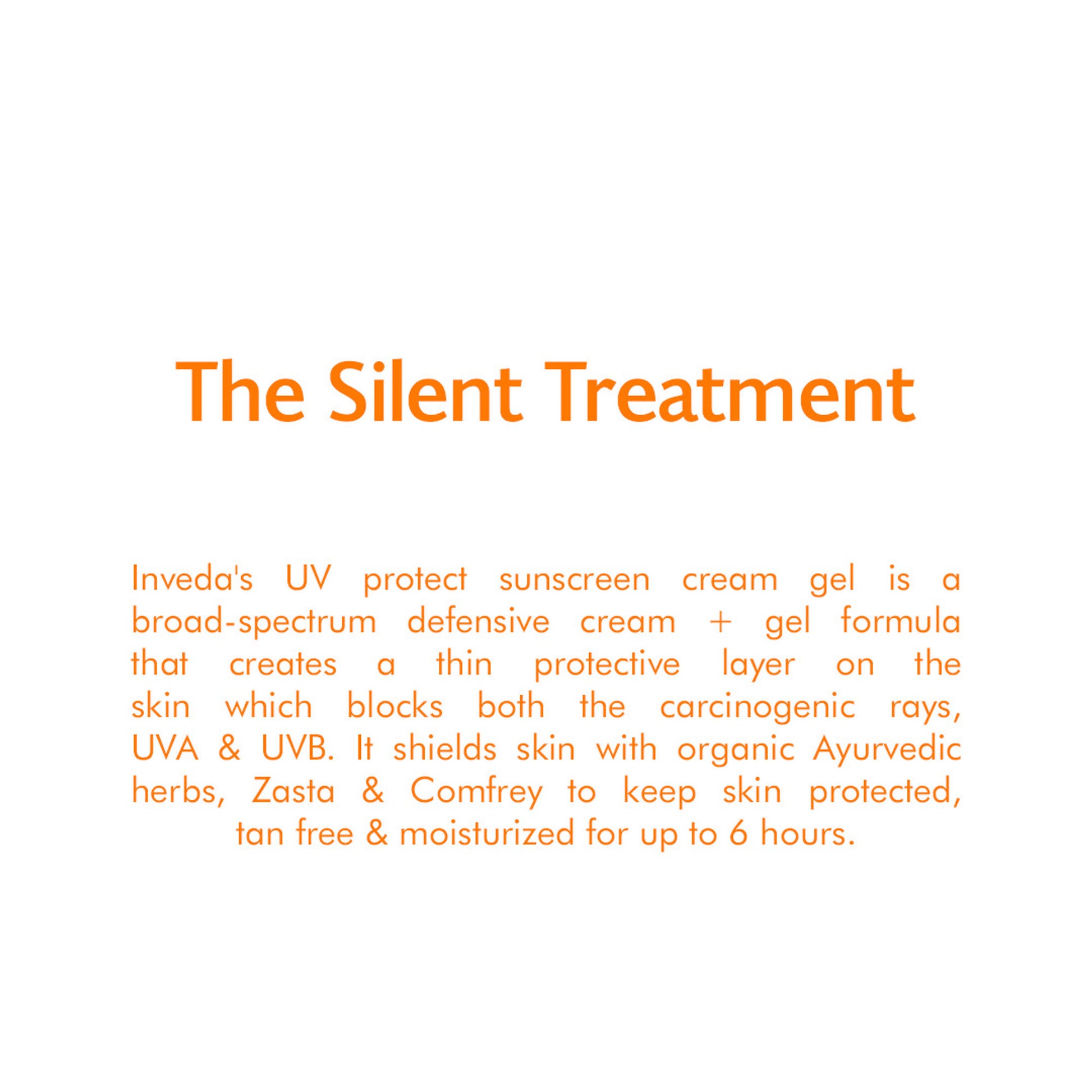Inveda Sun Screen Cream Gel SPF 50