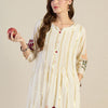 Dhiyona IE Printed Round Neck Top With Trousers Co-Ords