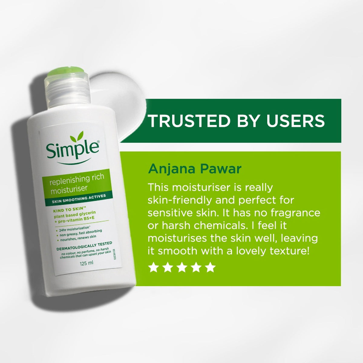 Simple Kind to Skin Replenishing Rich Moisturizer All Skin Types Moisturizer