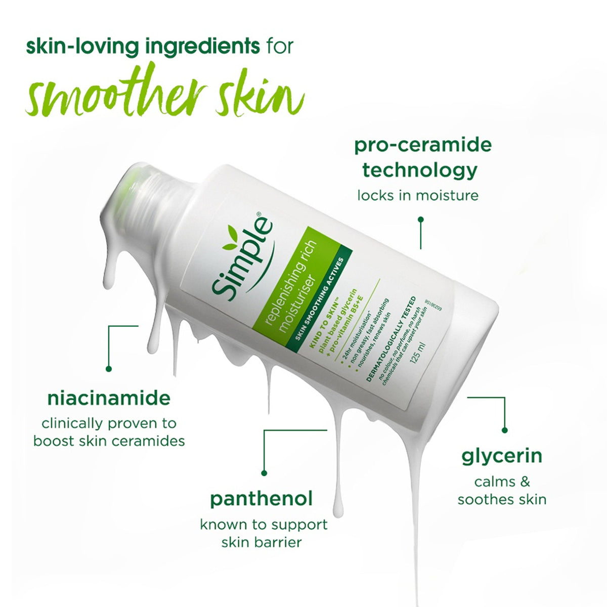 Simple Kind to Skin Replenishing Rich Moisturizer All Skin Types Moisturizer