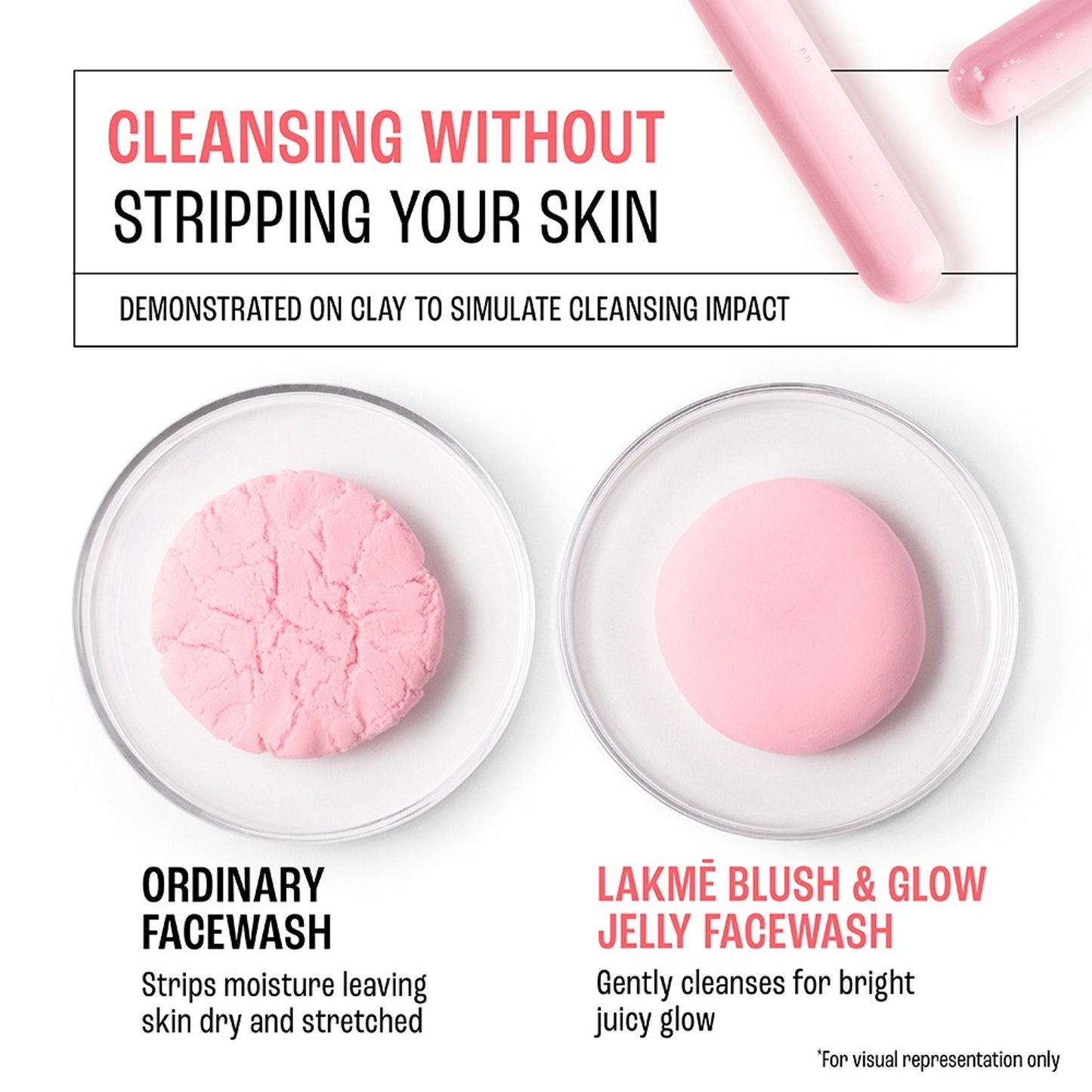 Lakme Blush & Glow Strawberry Blast Face Wash