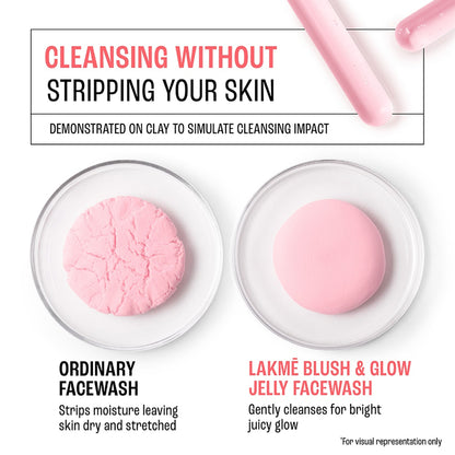 Lakme Blush & Glow Strawberry Blast Face Wash