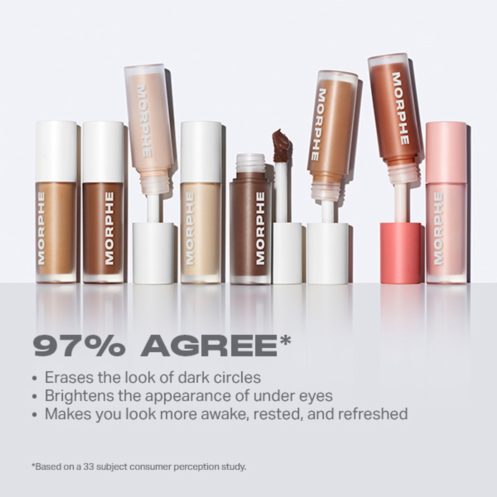 MORPHE Wakeup Artist Under Eye Correcting Concealer - Chestnut 11W