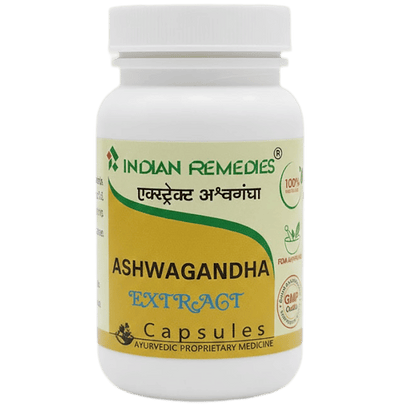 Indian Remedies Extract Of Ashwagandha Capsules