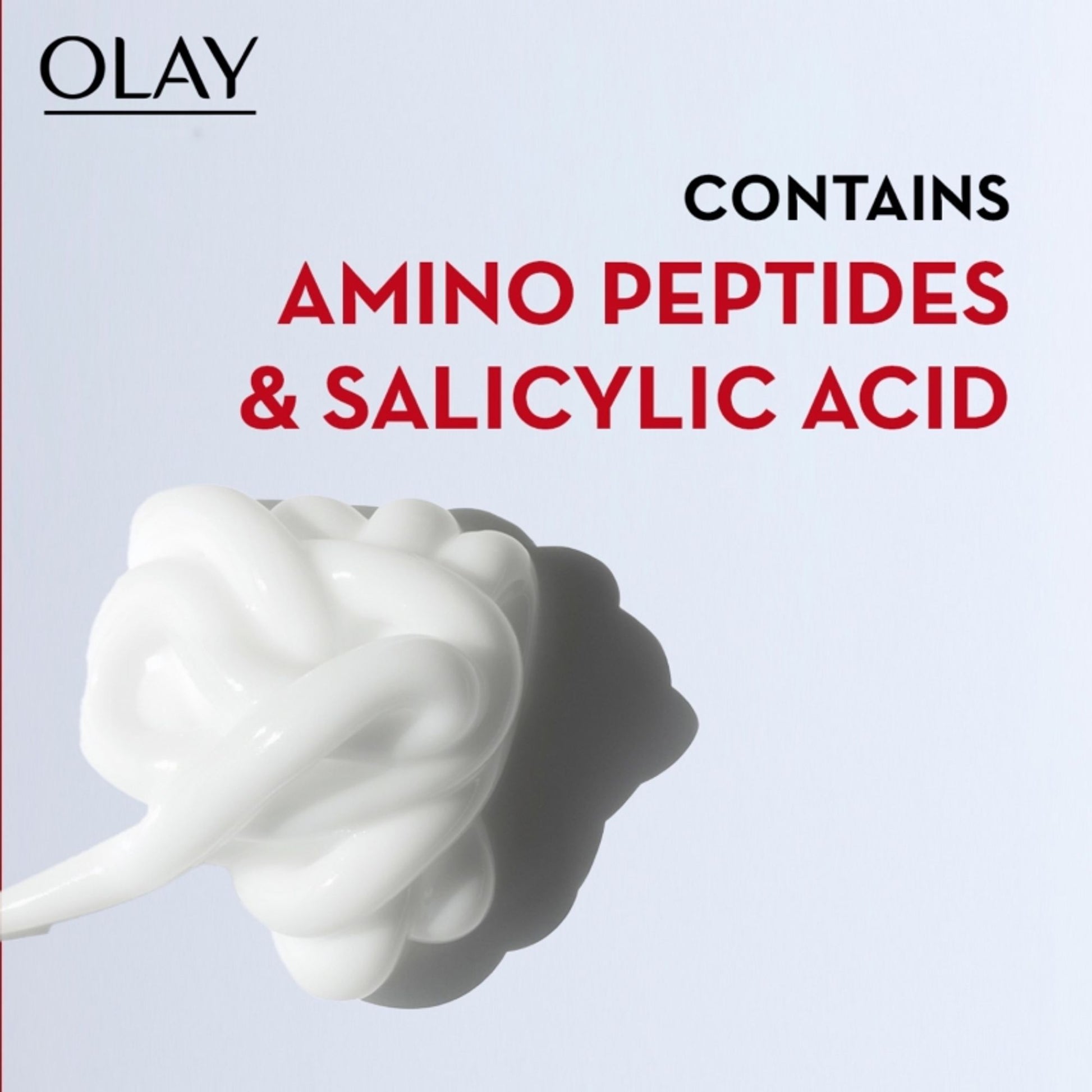 Olay Regenerist Cleanser & Face Wash For Plump & Bouncy Skin With Hyaluronic Acid & Peptides