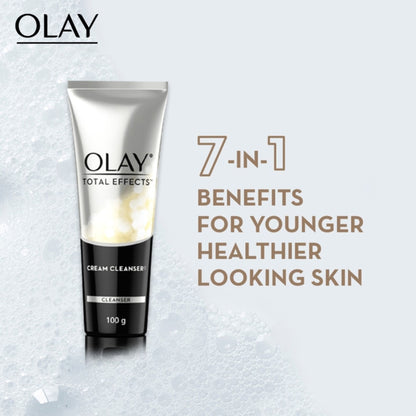 Olay Total Effects Foaming Cleanser & Face Wash, Fights 7 Signs of Ageing With Green Tea Extracts
