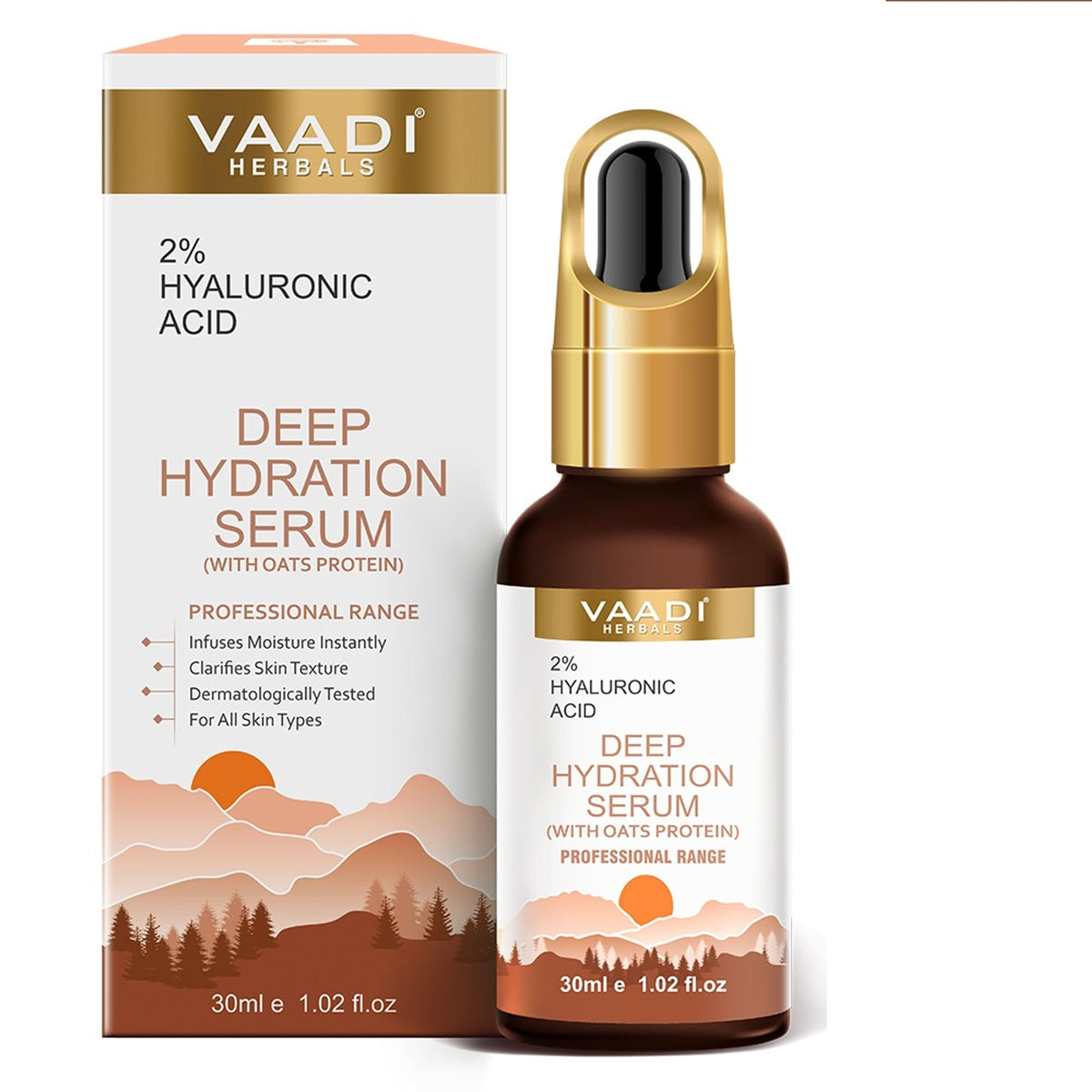Vaadi Herbals Deep Hydration Serum With 2% Hyaluronic Acid & Oats Protein
