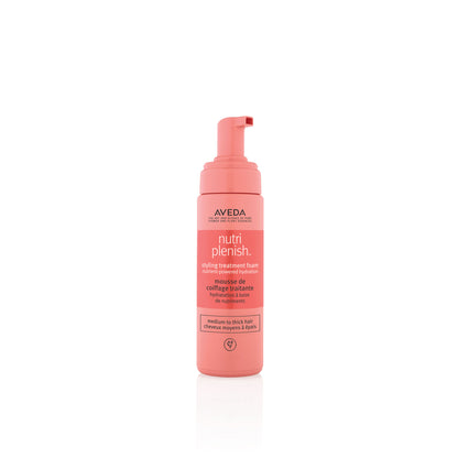 Aveda Nutriplenish Styling Foam for Dry & Frizzy Hair for Heat Protection Upto 230°C