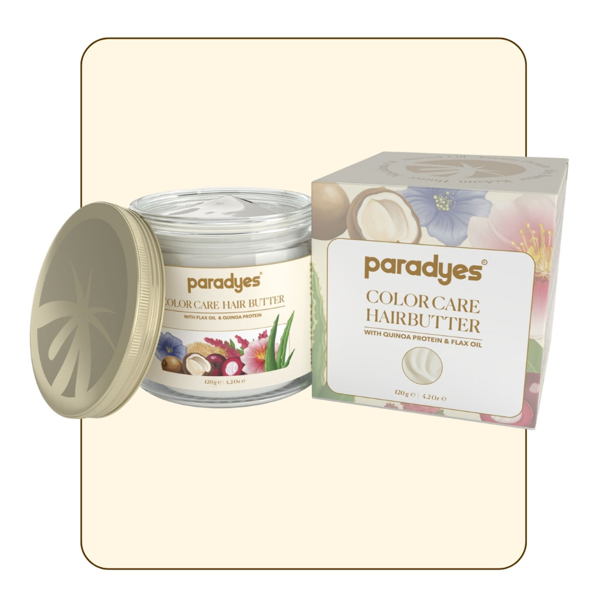 Paradyes Color Care Hair Butter With Quinoa & Flax Oil