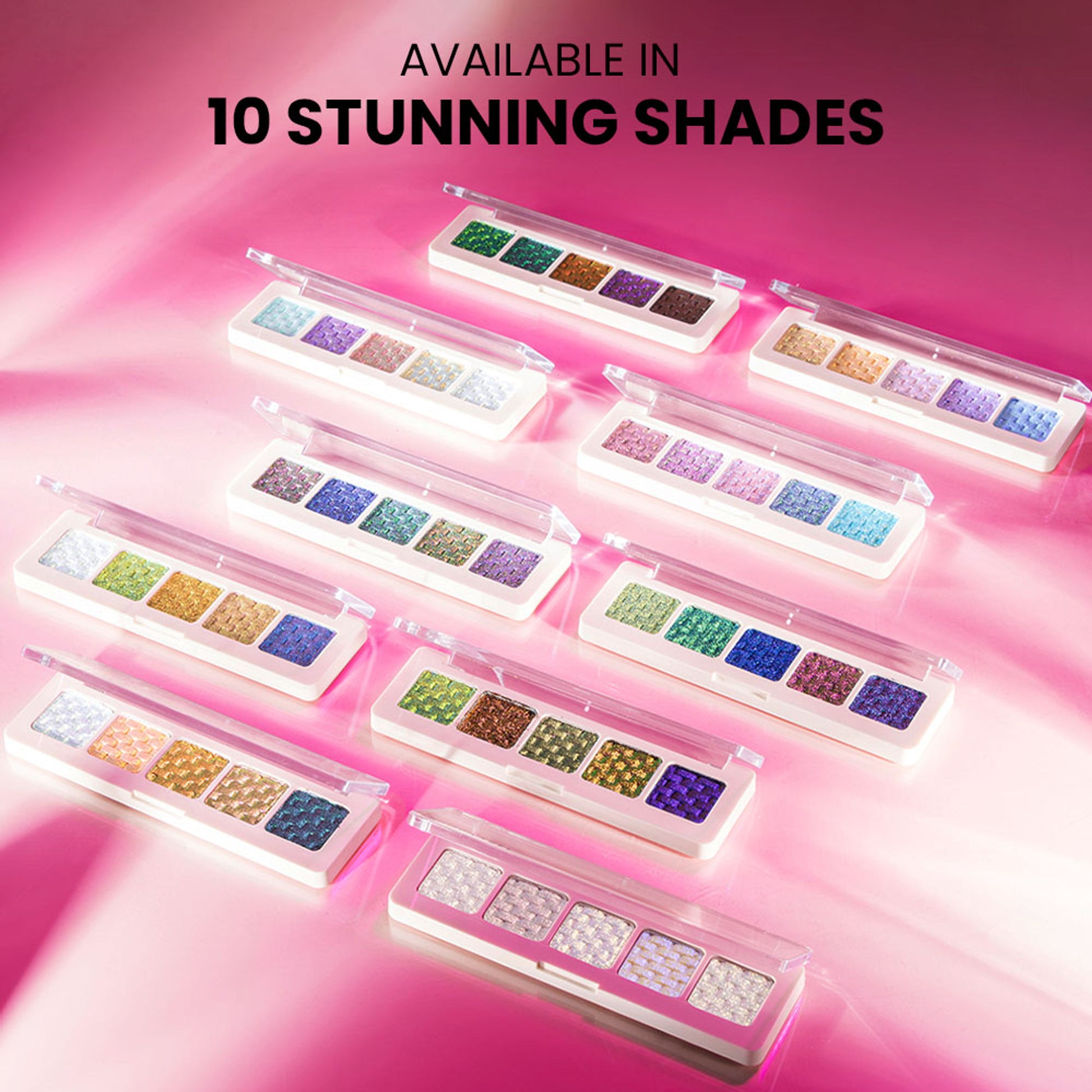 Shopaarel Sparkle 5 Color Eyeshadow - Crystal