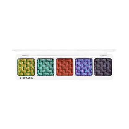 Shopaarel Sparkle 5 Color Eyeshadow - Drama