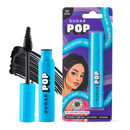 SUGAR POP Volumizing Mascara Black - 9 ml Clump-free Volumizes Lengthens Smudge-proof