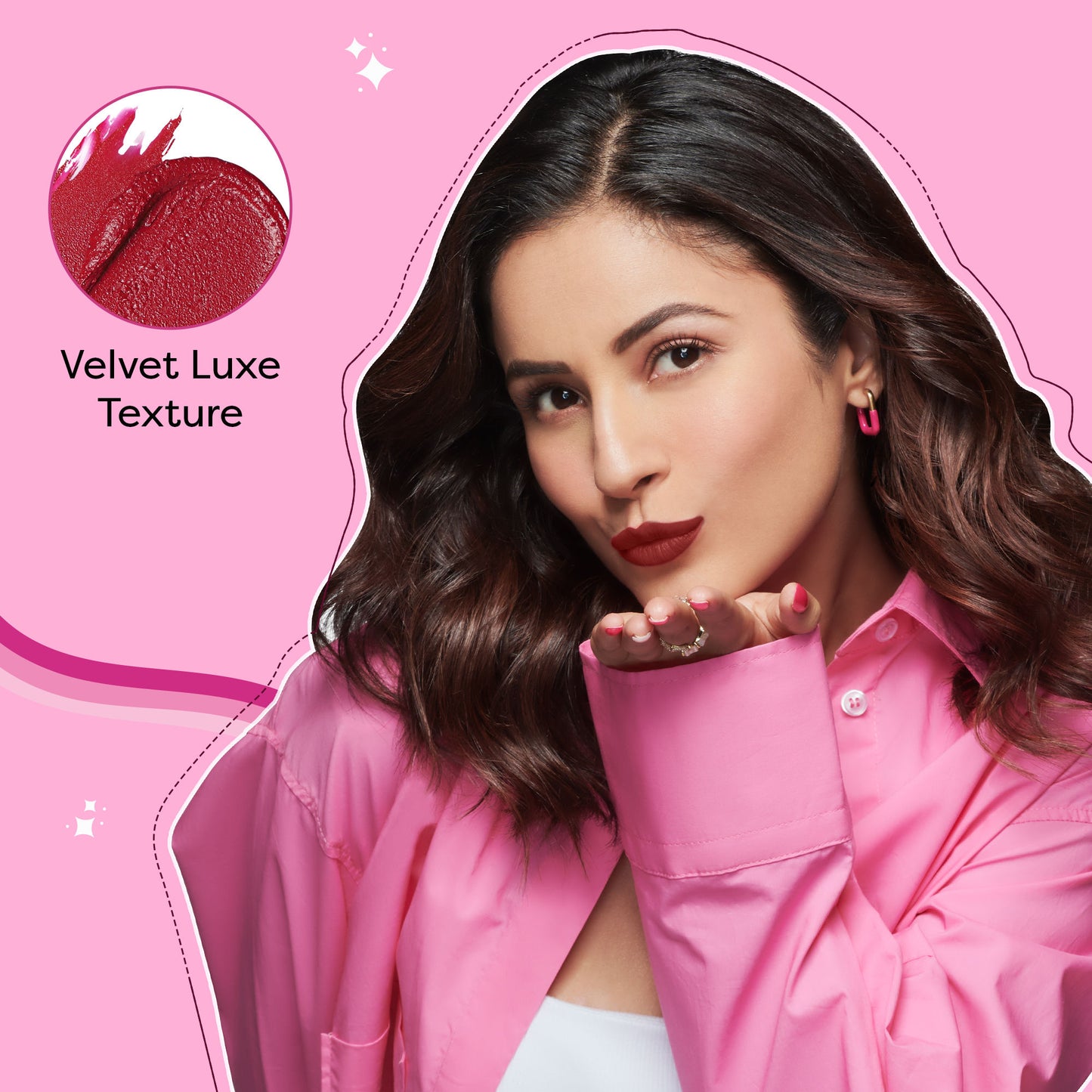 SUGAR POP Satin Matte Lipstick - Lily