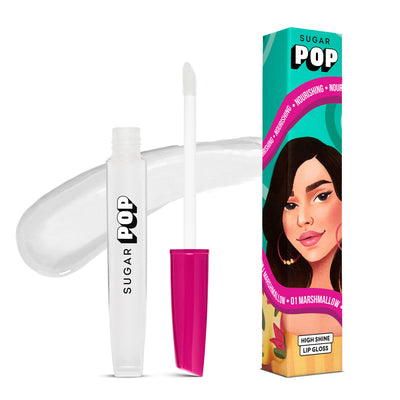 SUGAR POP High Shine Lip Gloss - 01 Marshmallow