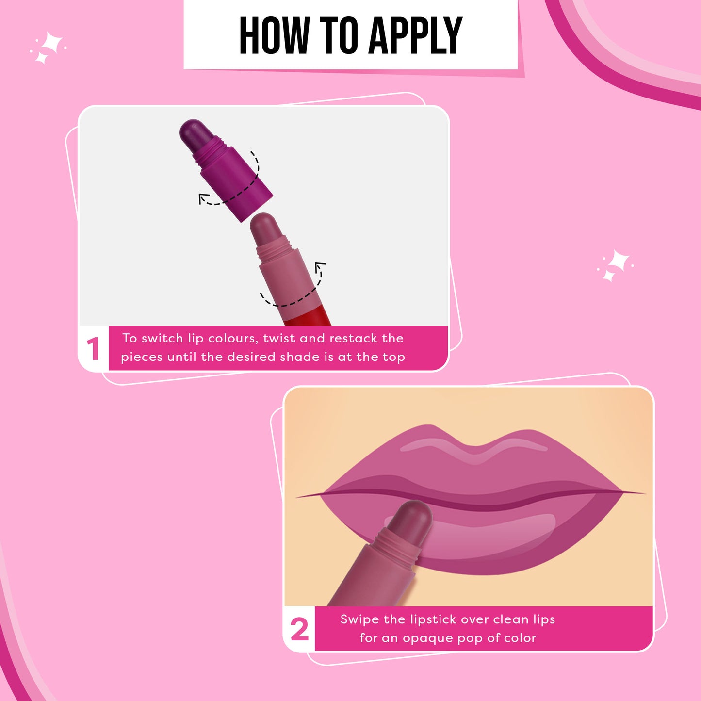 SUGAR POP 4 in 1 Lip Twist - 01