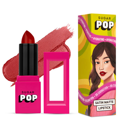 SUGAR POP Satin Matte Lipstick - 08 Carnation