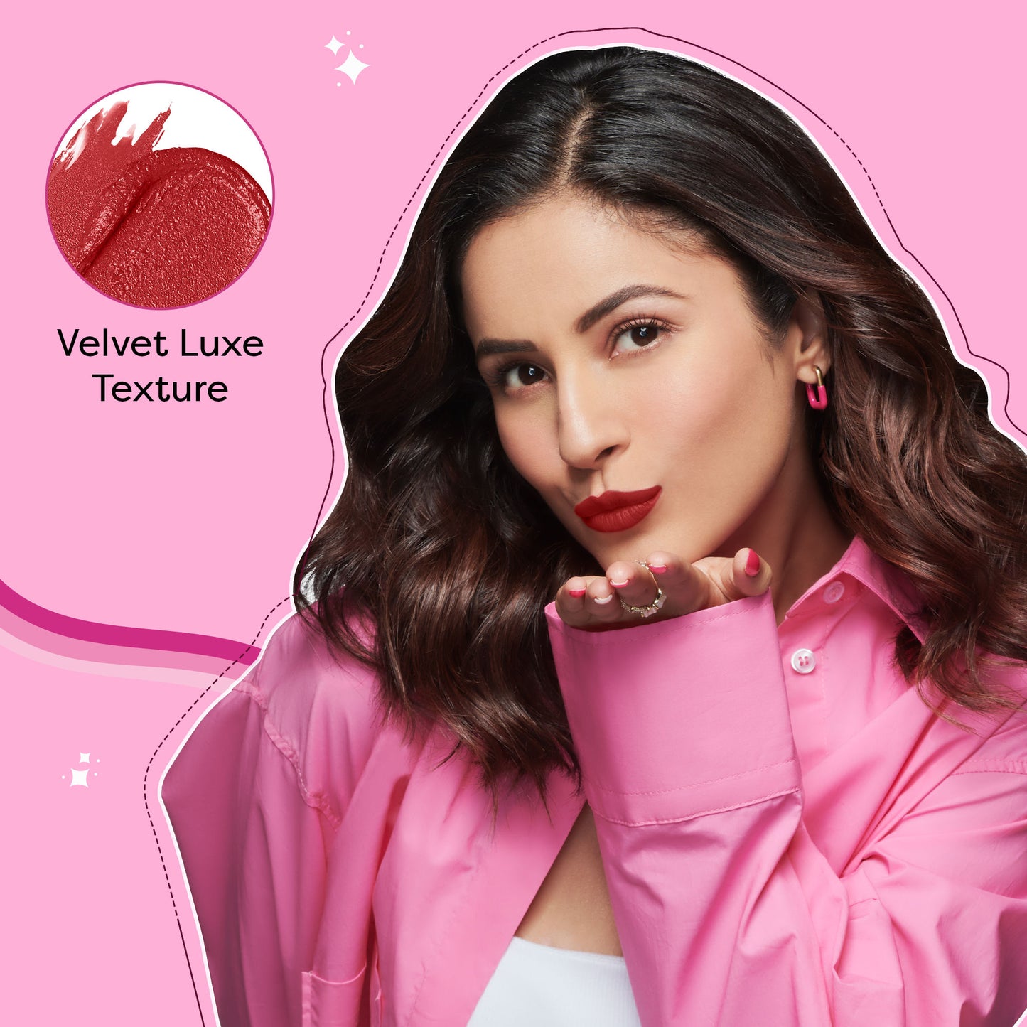 SUGAR POP Satin Matte Lipstick - 08 Carnation