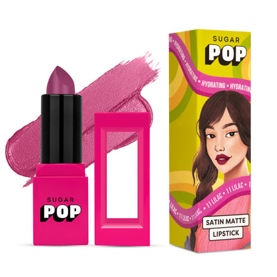 SUGAR POP Satin Matte Lipstick - 11 Lilac
