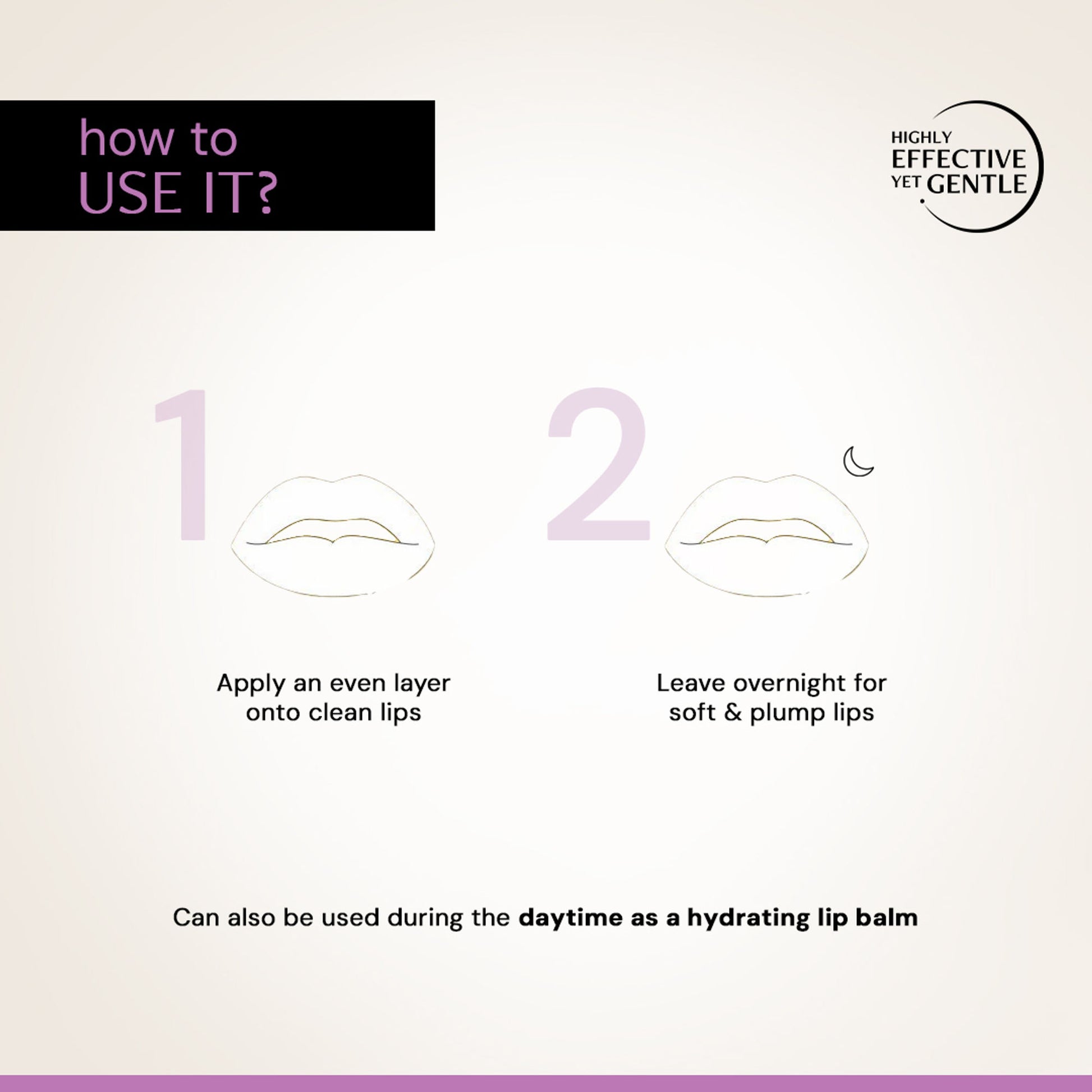 Deconstruct Lip Sleeping Mask, Collagen + Peptides, Moisturizes & Plumps Lips