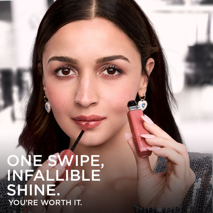 L'Oreal Paris Infallible Laque Resistance Liquid Lipstick, 16H Lacquer Shine - 601 Worth It