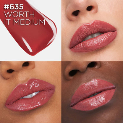 L'Oreal Paris Infallible Laque Resistance Liquid Lipstick, 16H Lacquer Shine - 635 Worth It Medium