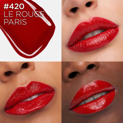L'Oreal Paris Infallible Laque Resistance Liquid Lipstick, 16H Lacquer Shine - 420 Le Rouge Paris