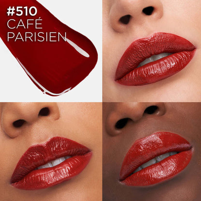L'Oreal Paris Infallible Laque Resistance Liquid Lipstick, 16H Lacquer Shine - 510 Cafe Parisien