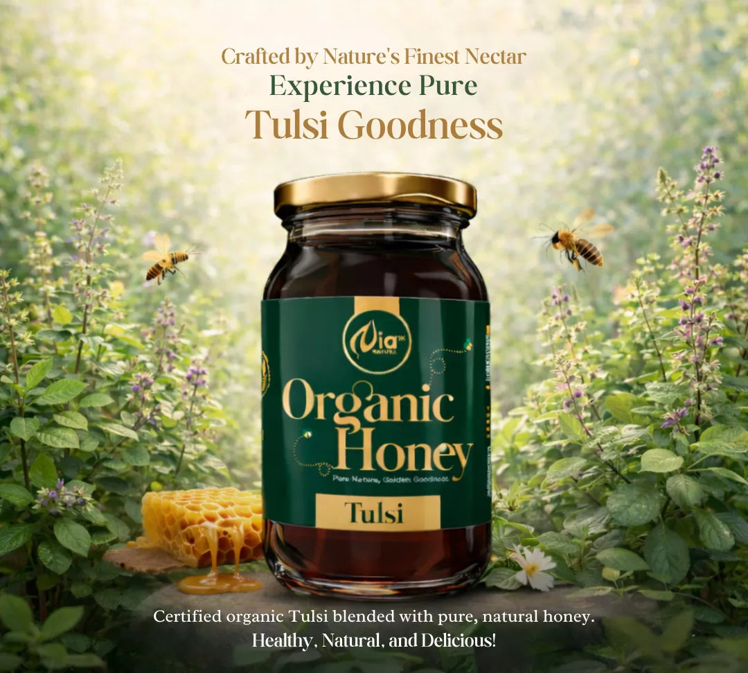 Nia Natura Organic Tulsi Honey