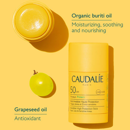 Caudalie Vinosun Invisible High Protection Stick SPF 50