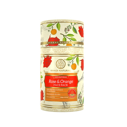 Khadi Natural Rose & Orange Face Pack