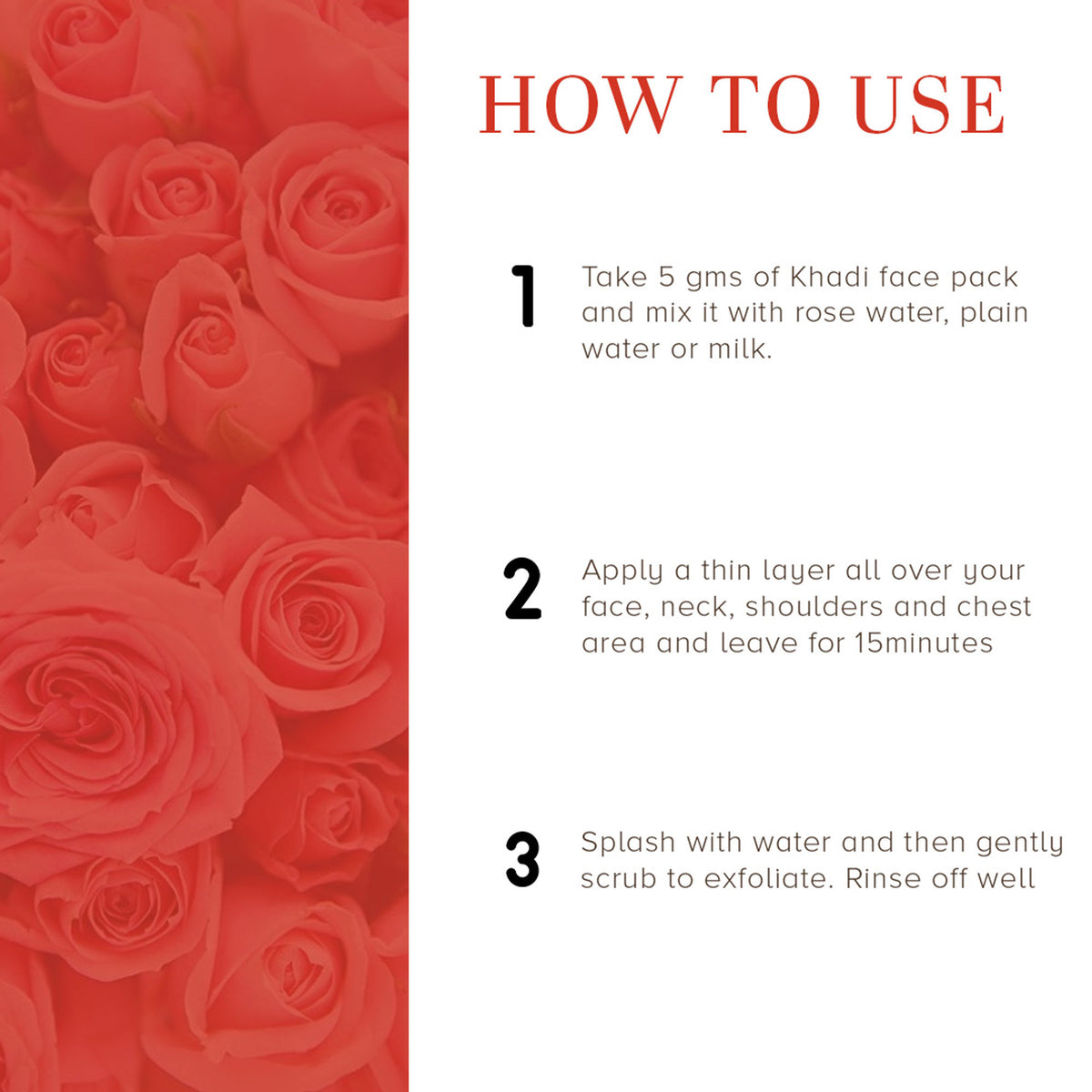 Khadi Natural Sandalwood & Rose Face Pack